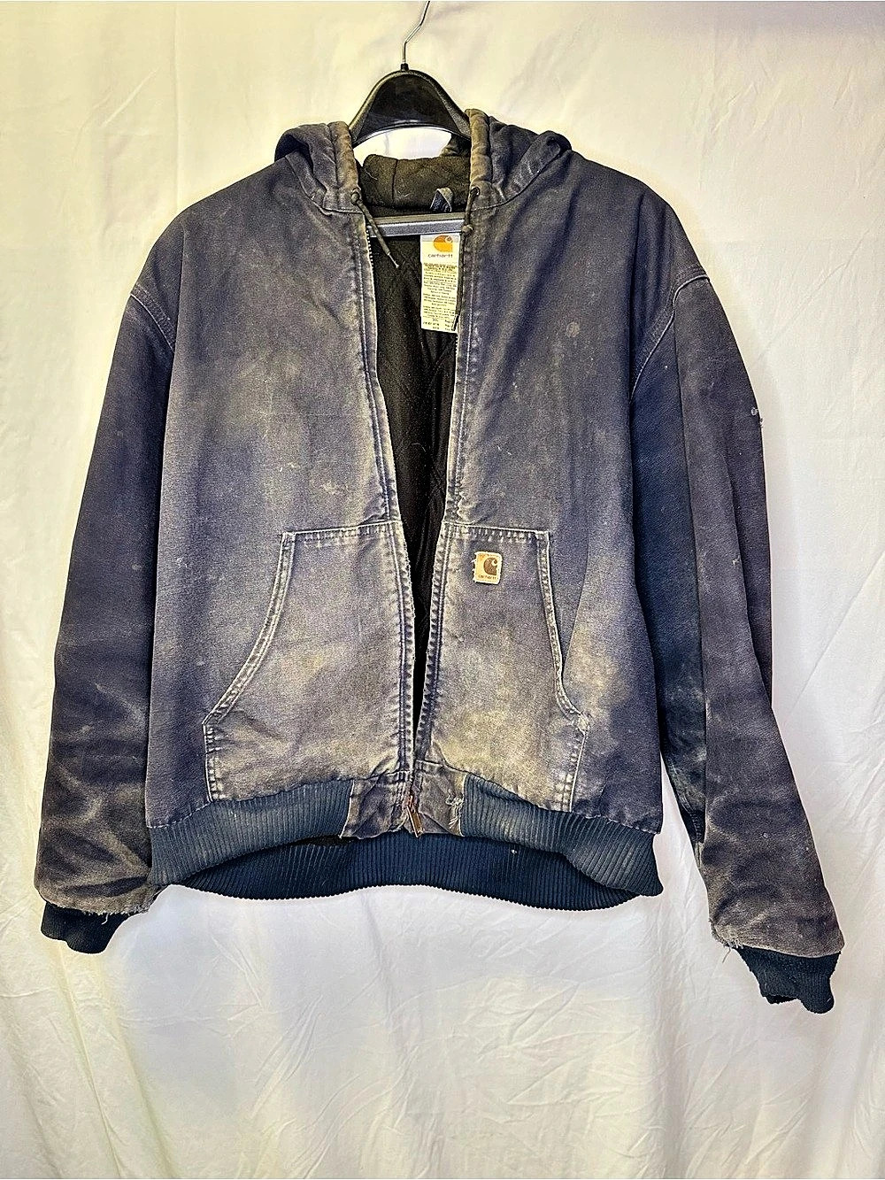 Carhartt Sandstone Duck Active Jacket J130 MDT Blue 2XL